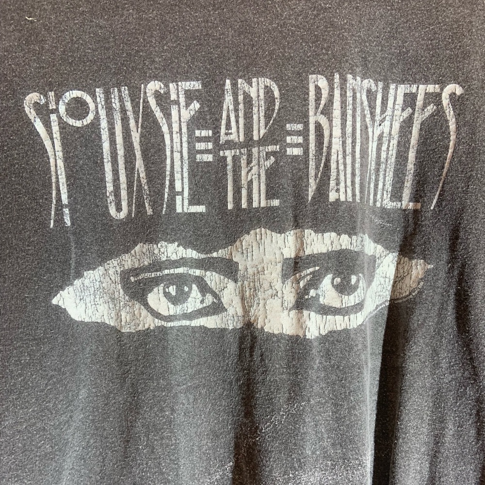 Siouxsie and the Banshees Black Graphic Tee